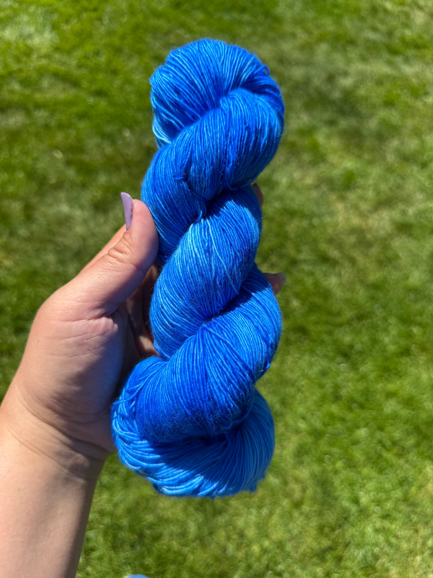 Merino Single Fine 580m / Deep Dip - Clear Sky