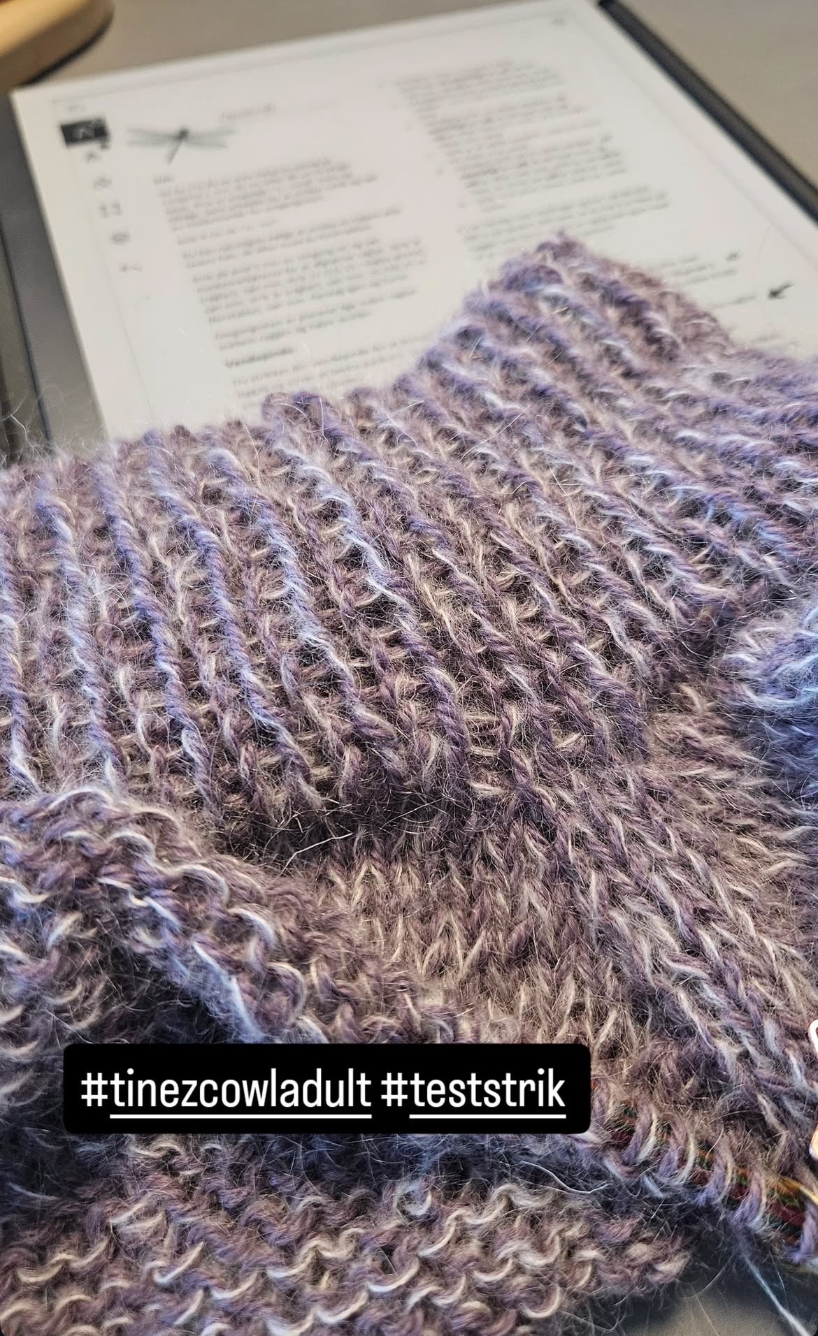 Strikkeopskrift - TineZ Cowl 16