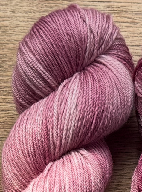 Merino Sock 400m / Canvas - Mulberry Blush