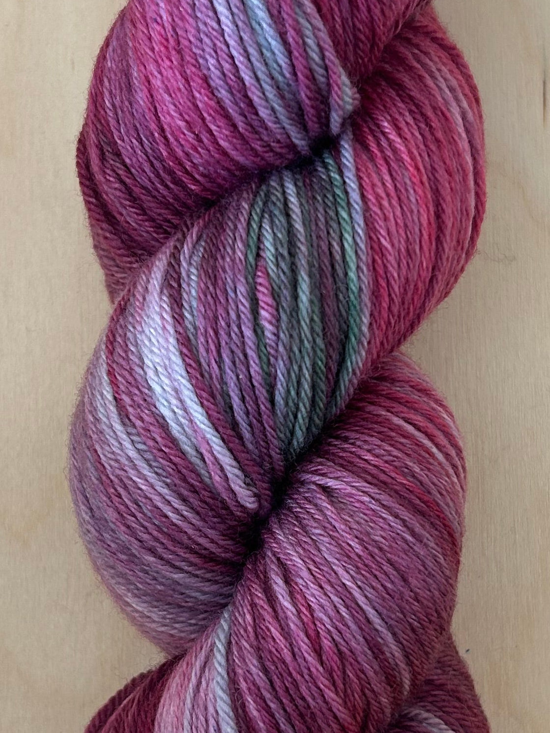 Merino Sock 400m / Canvas - Wild Rose