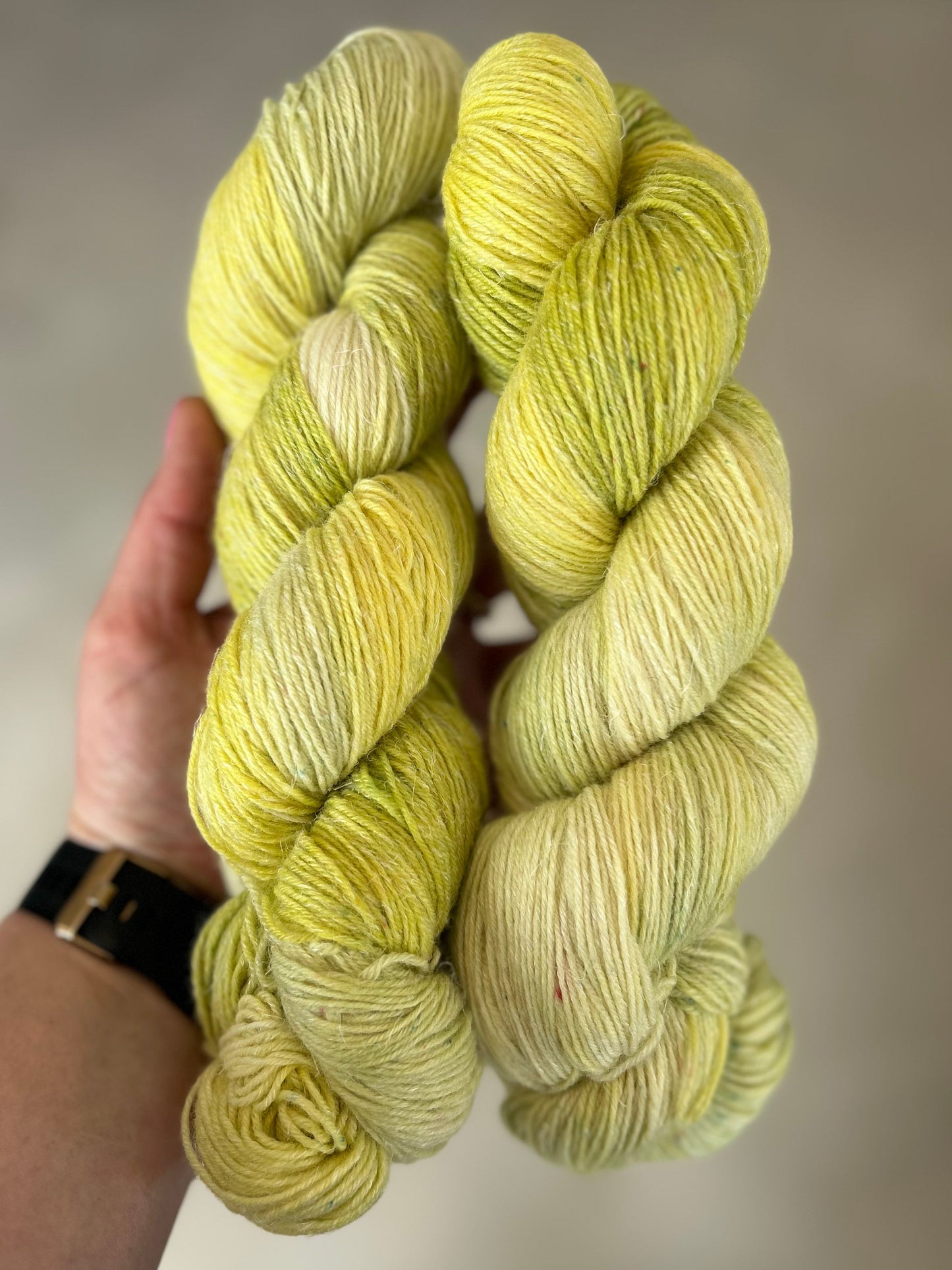 Linen Wool 400m / Canvas - Citrus Moss