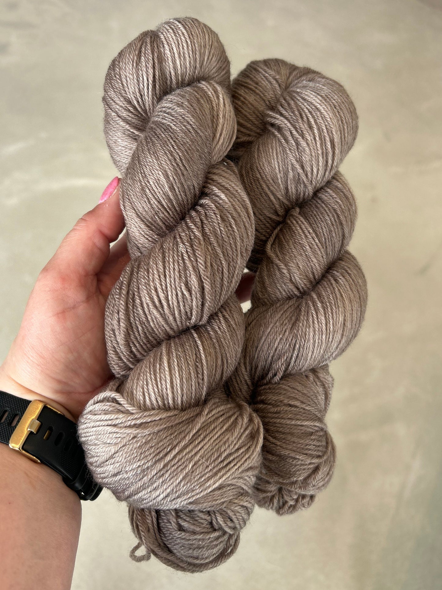 Merino Tencel 400m / Deep Dip - Soft Taupe