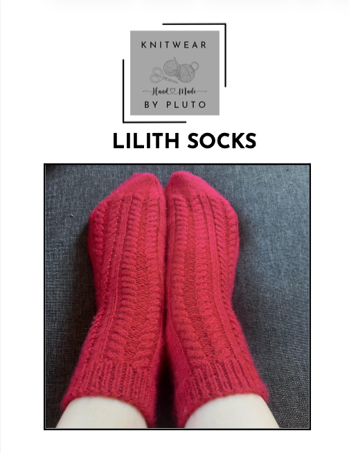 Lilith Socks strikkekit - Merino Sock