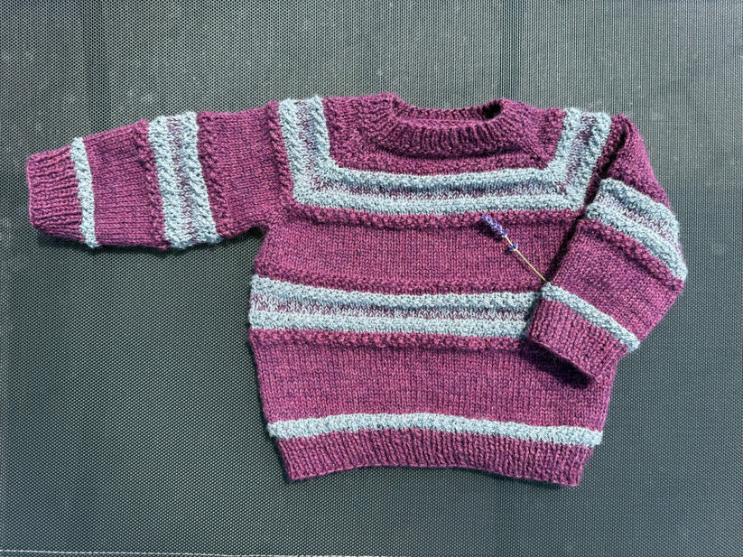 Børne Sweater - Curly Hug Sweater - str 2 år