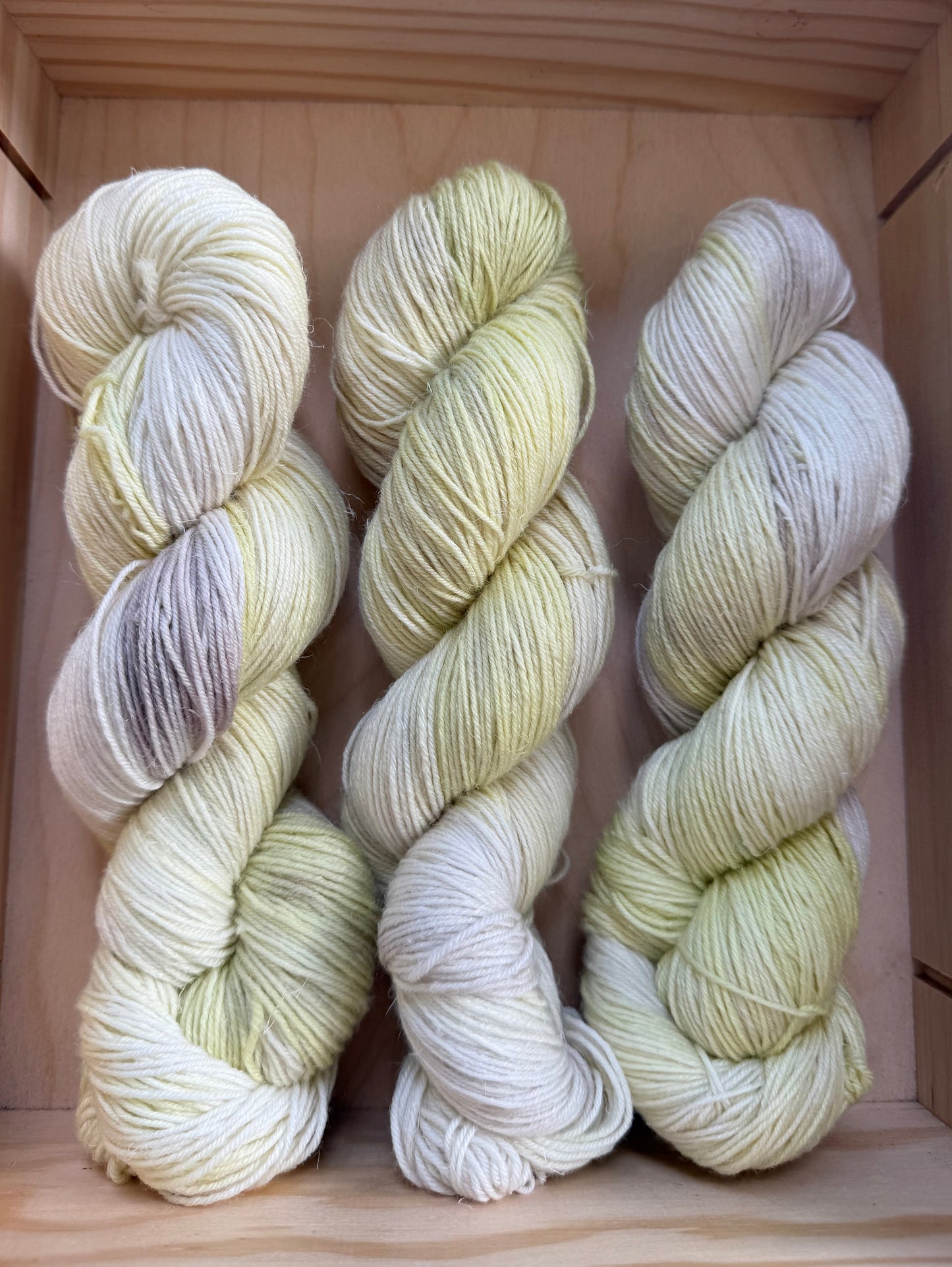 Merino Linen 400m / Canvas - Citrus Fog