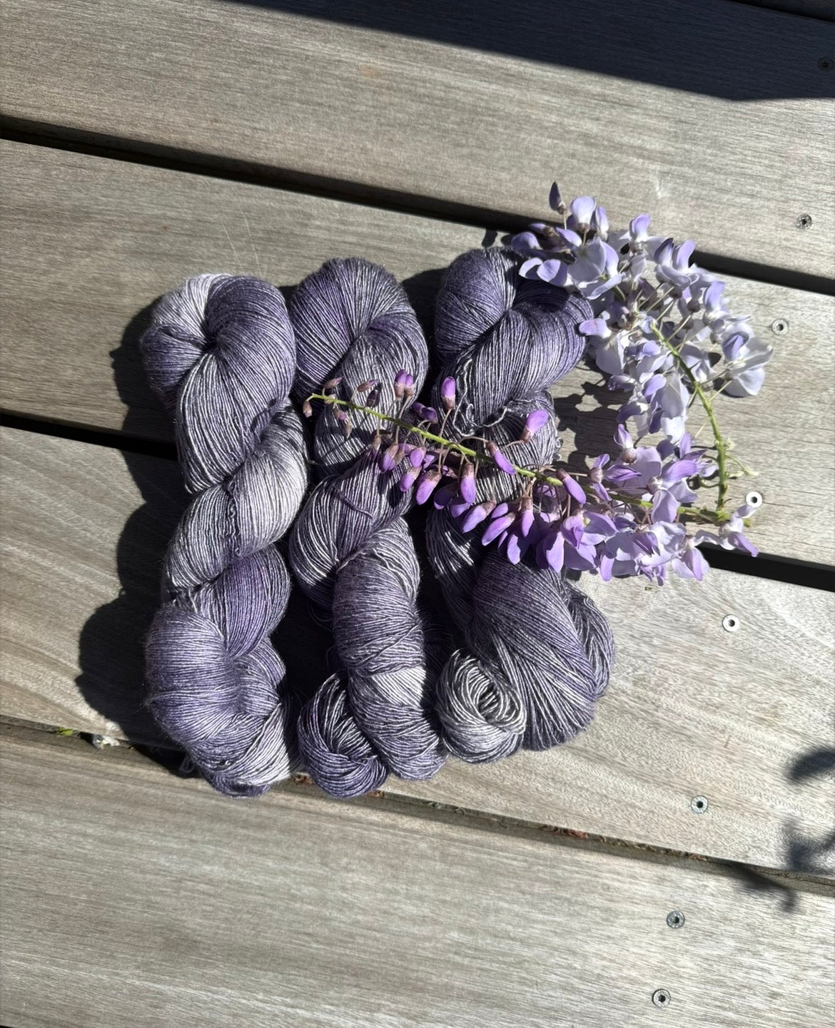 Merino Silk Single 600m / Canvas - Lavender Shadow