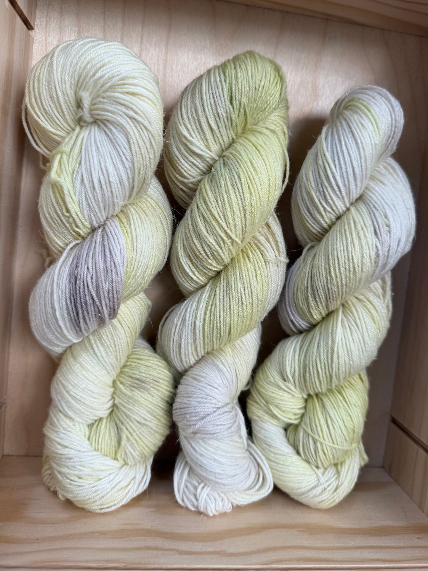 Merino Linen 400m / Canvas - Citrus Fog