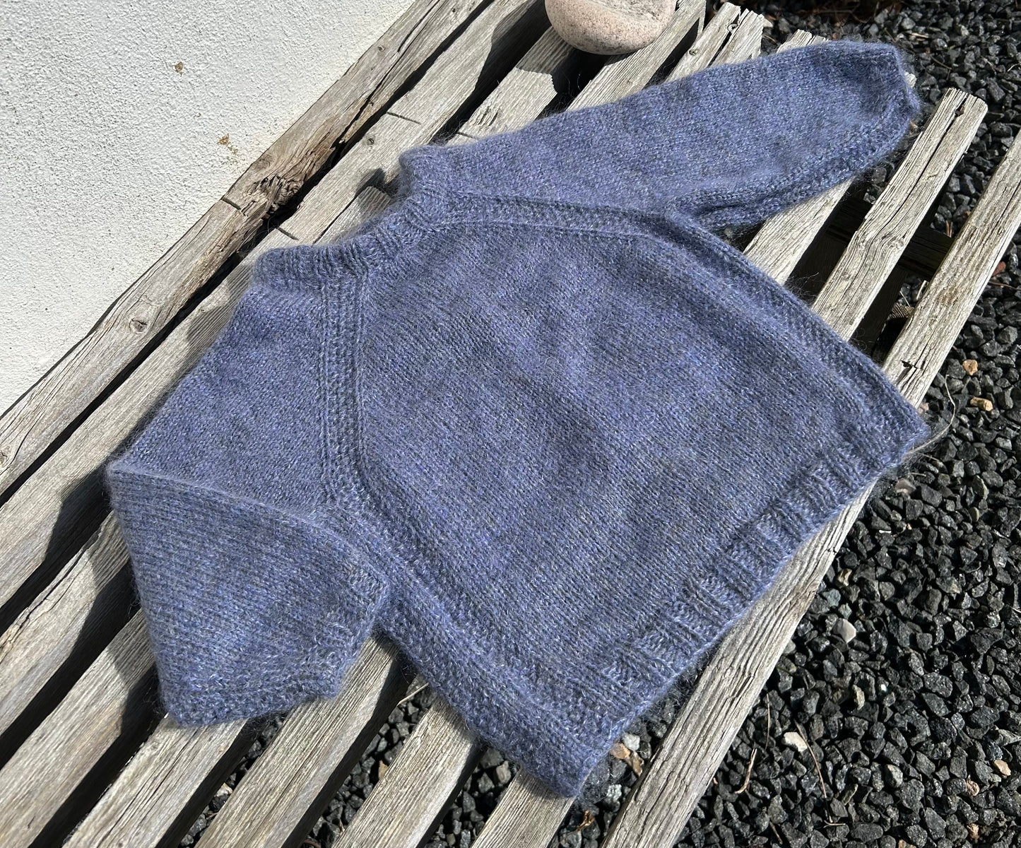 Børne Sweater - Fox Sweater - str. 3-4 år