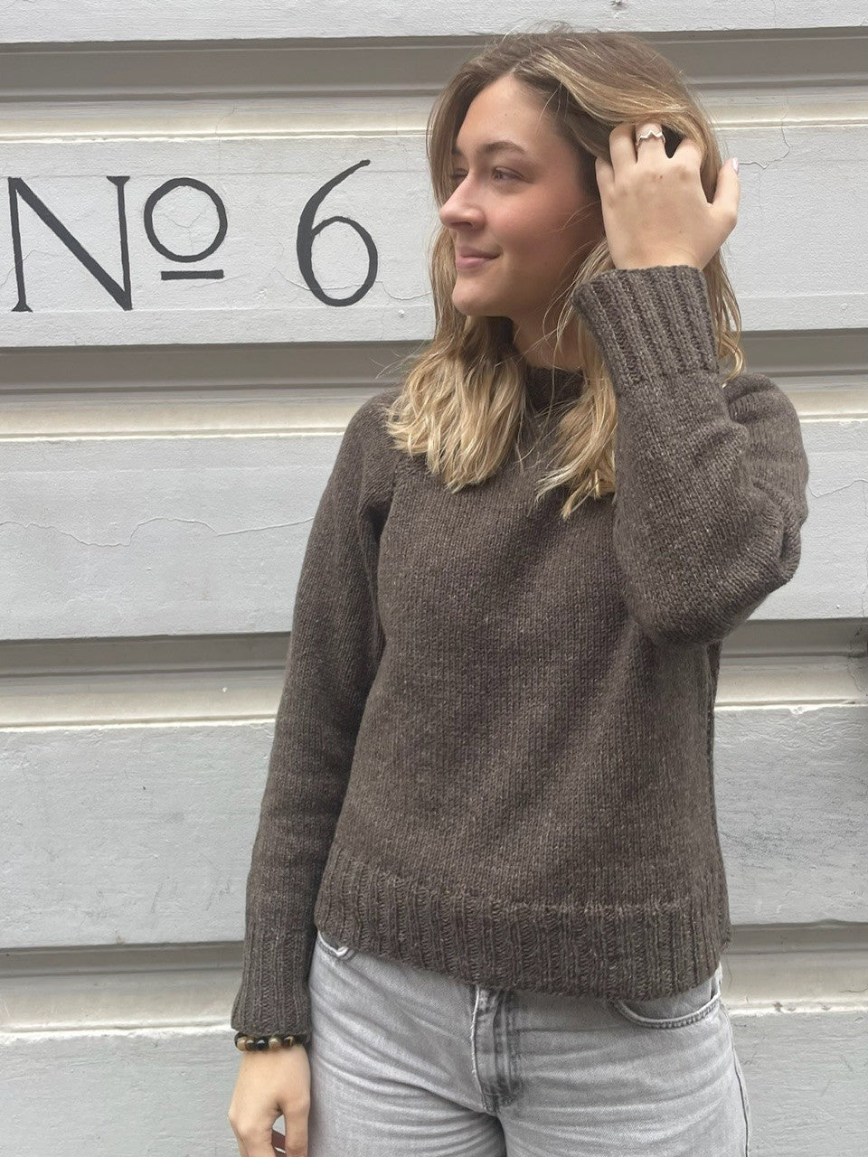 Strikkeopskrift - Fox Sweater 19 Adult