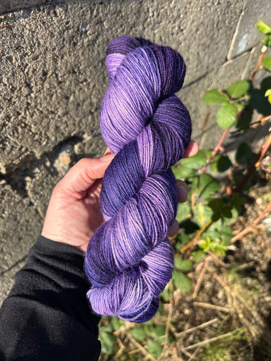 BFL Sock 425m/ Deep Dip - Purple