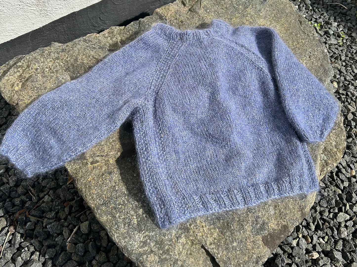 Børne Sweater - Fox Sweater - str. 3-4 år