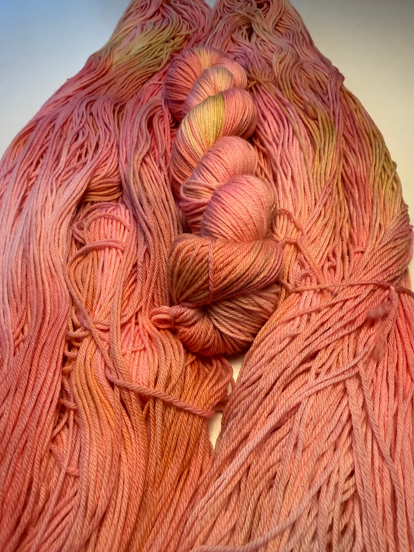 Merino Sock 400m / Canvas - Sunkissed Rose