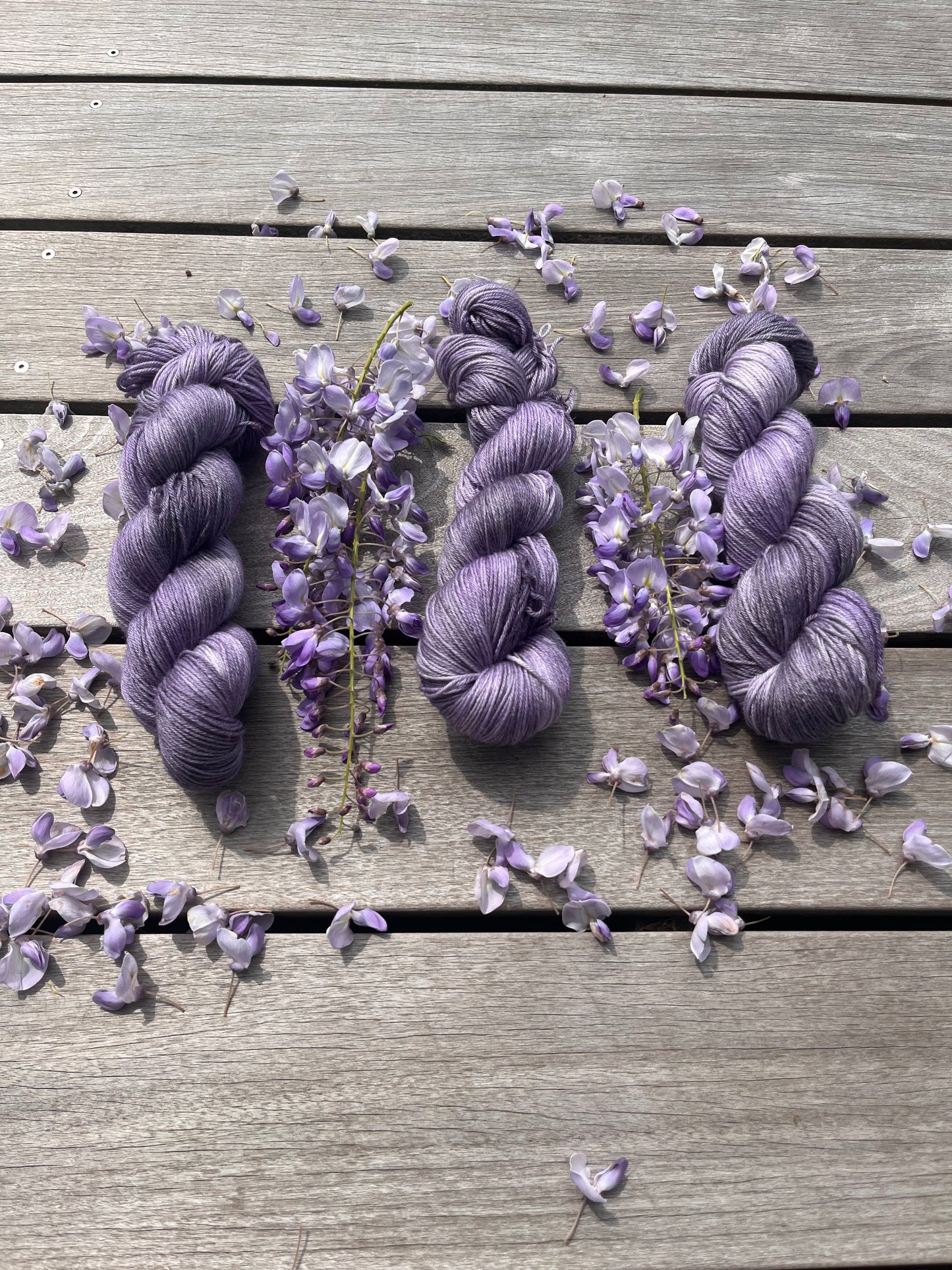 Merino Bamboo 400m / Canvas - Lavender Shadow