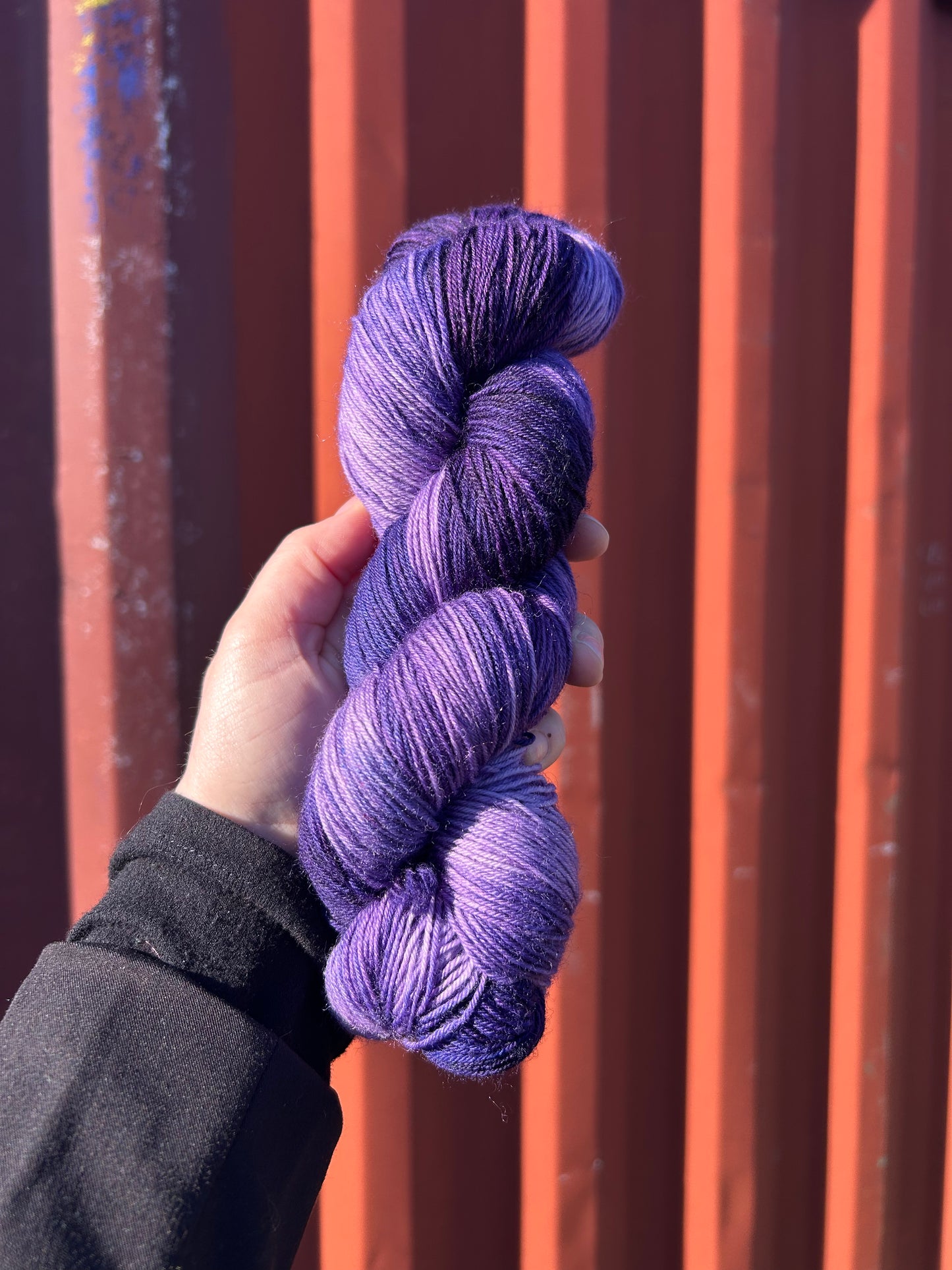 BFL Sock 425m/ Deep Dip - Purple