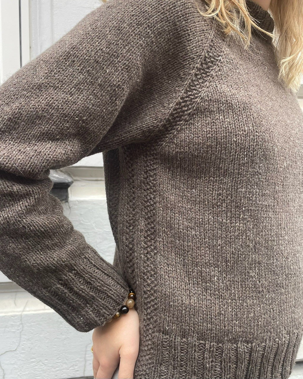 Strikkeopskrift - Fox Sweater 19 Adult