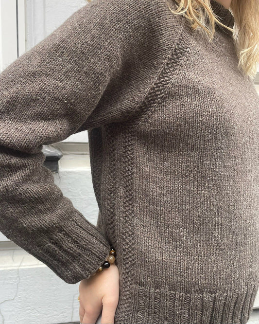 Strikkeopskrift - Fox Sweater 19 Adult