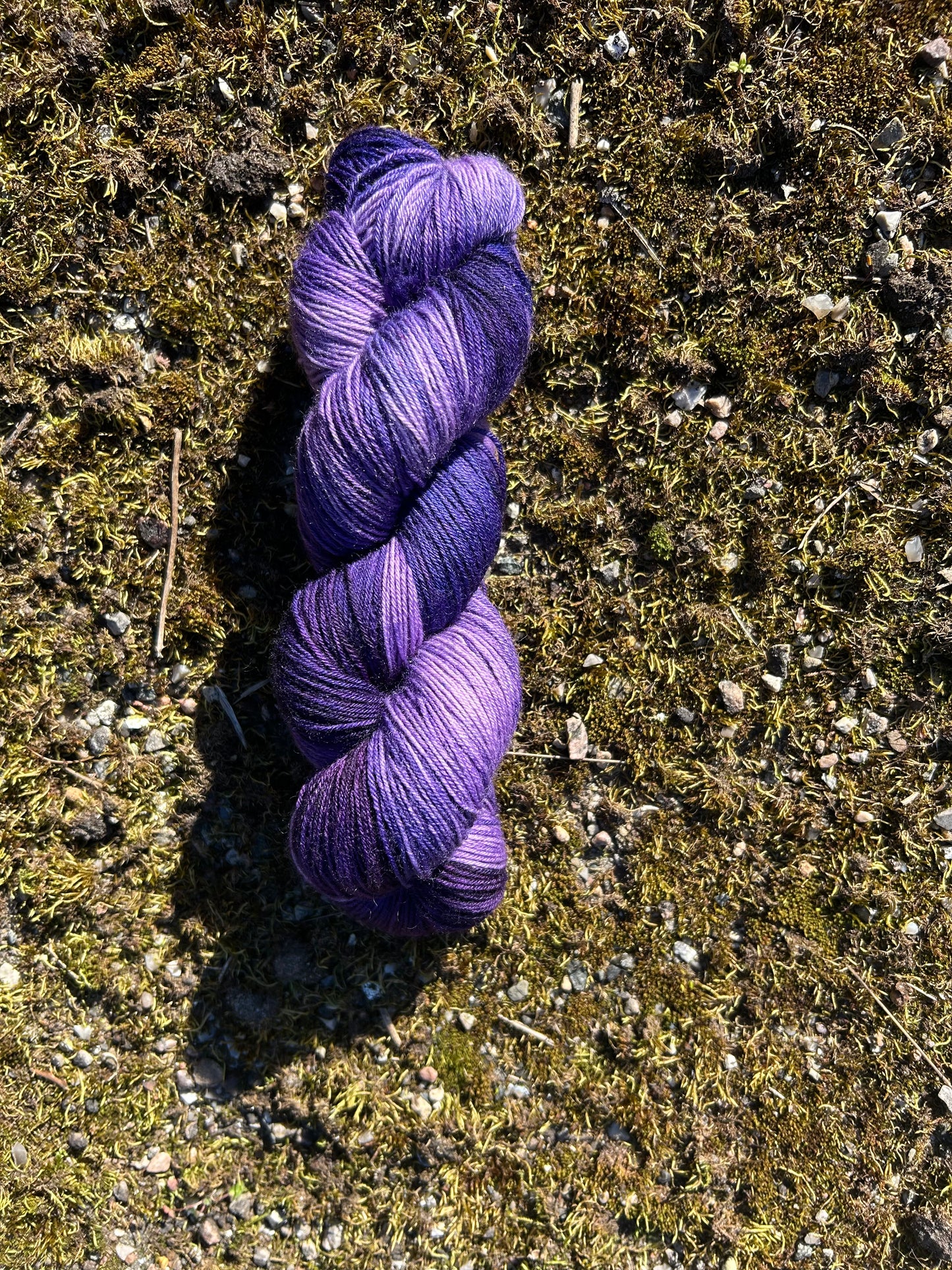 BFL Sock 425m/ Deep Dip - Purple