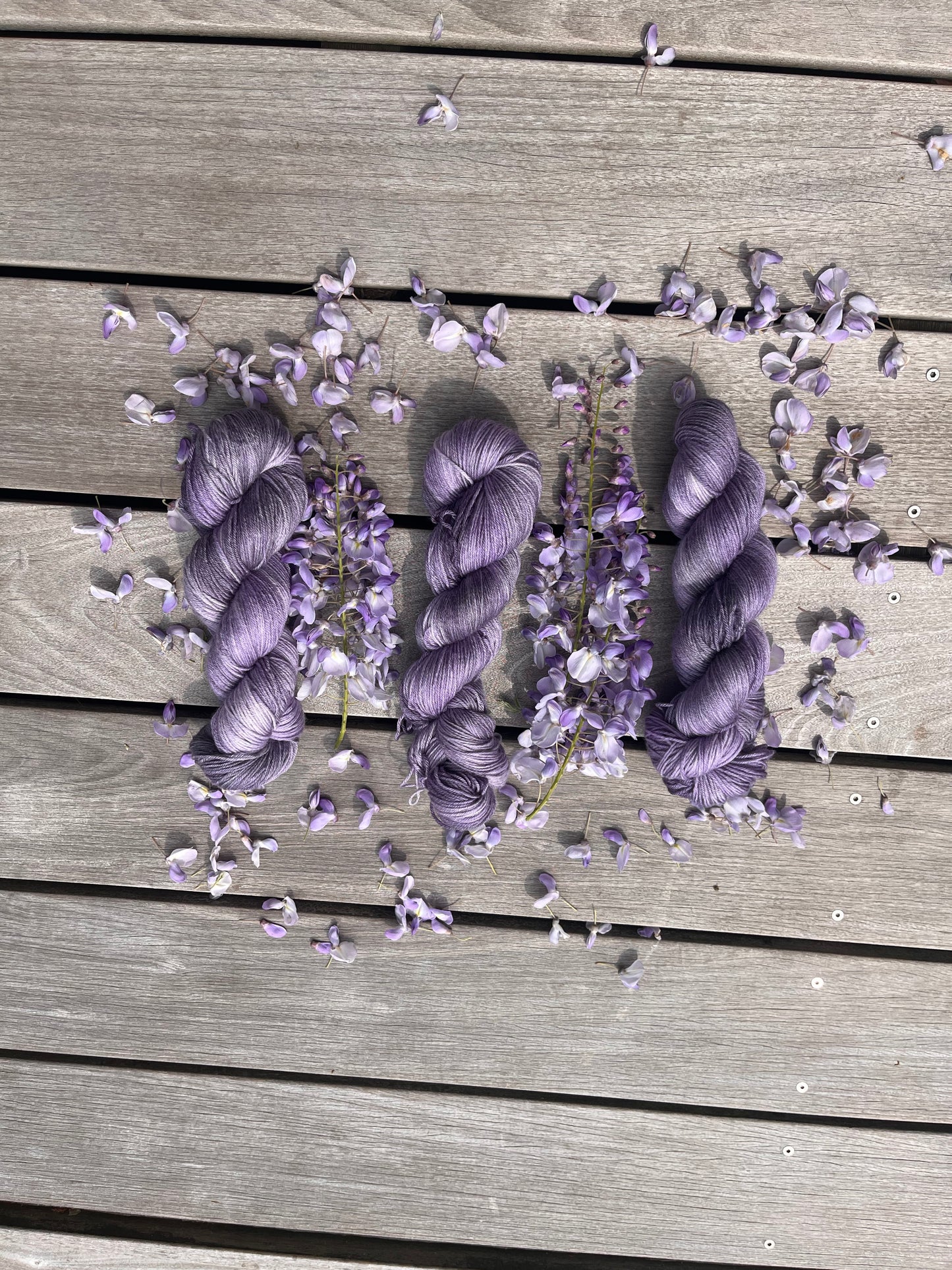 Merino Bamboo 400m / Canvas - Lavender Shadow