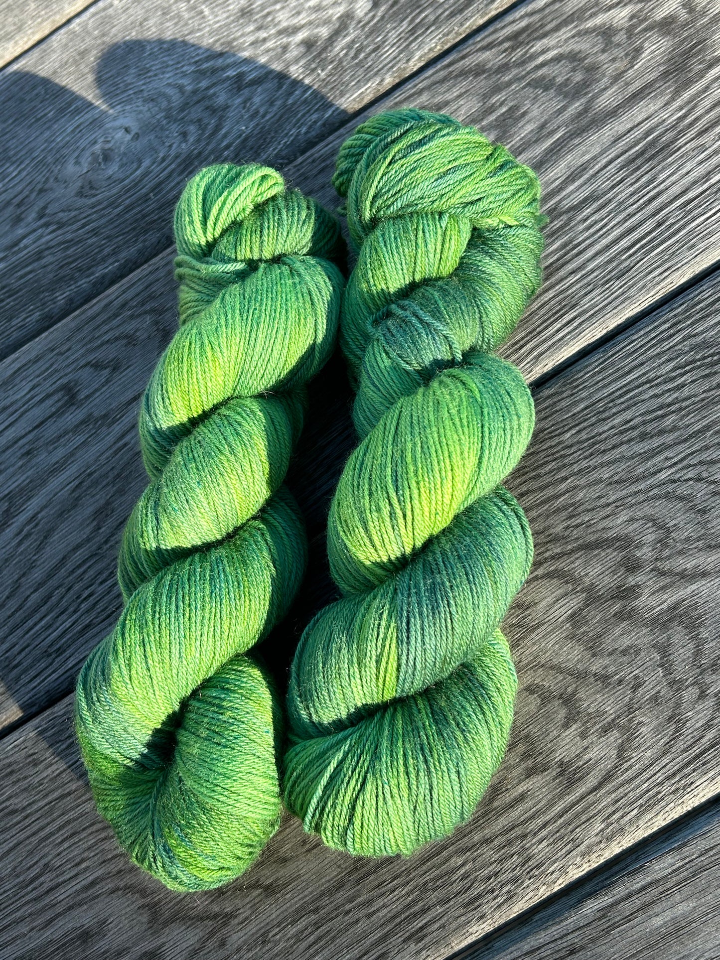 Merino Sock 400m / Evergreen in the rain