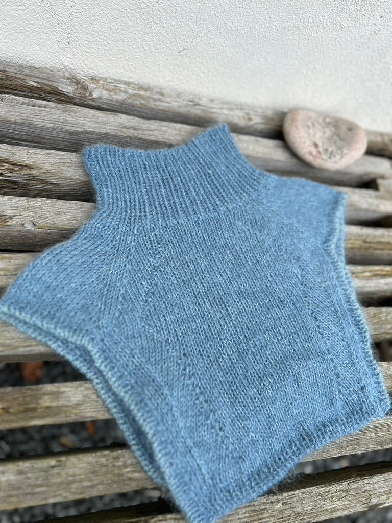 Strikkeopskrift - TineZ Cowl Long