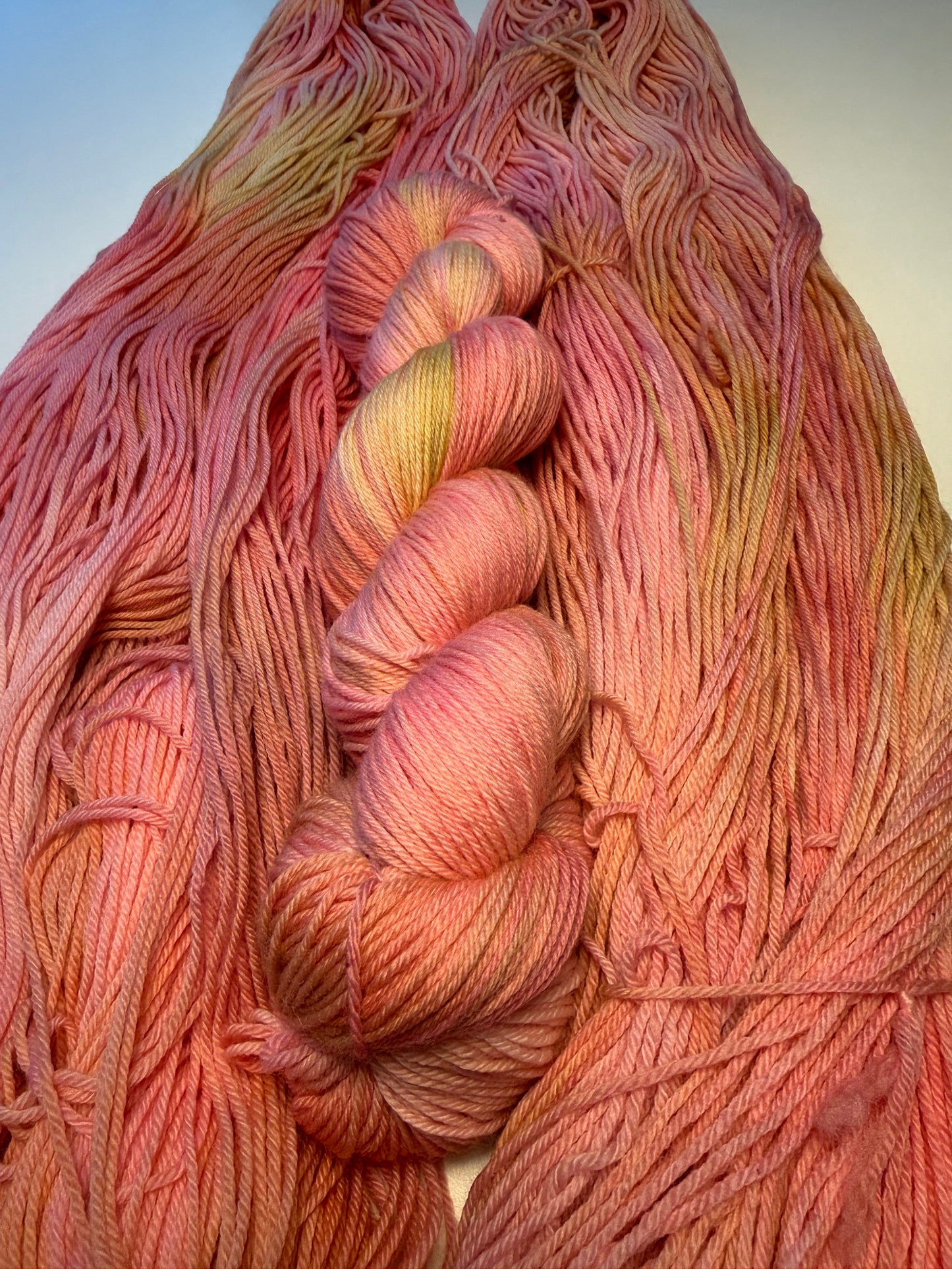 Merino Sock 400m / Canvas - Sunkissed Rose