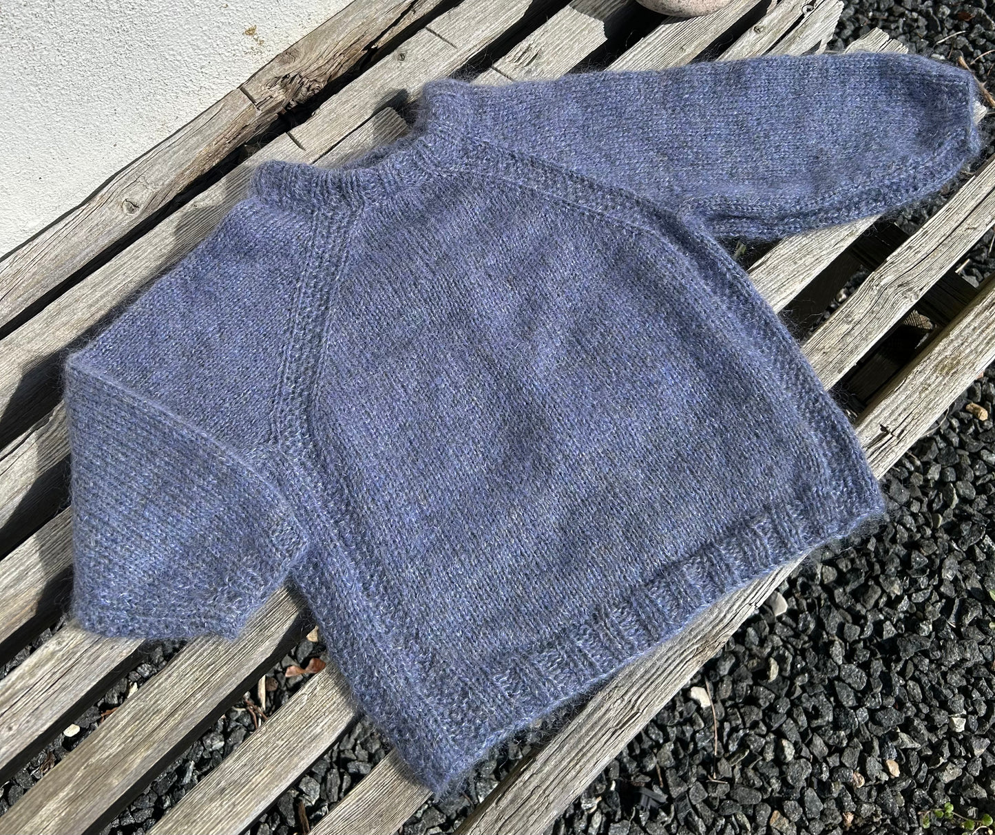 Børne Sweater - Fox Sweater - str. 3-4 år