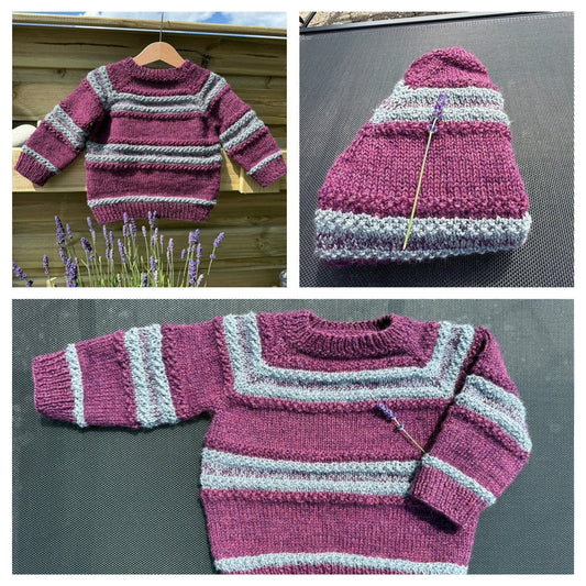 Strikkeopskrift - Curly Hug Sweater Kids