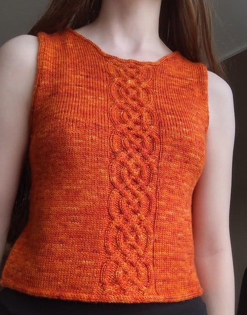 Evelyn Top Strikkekit - Merino Bamboo / Merino Tencel / Merino Linen