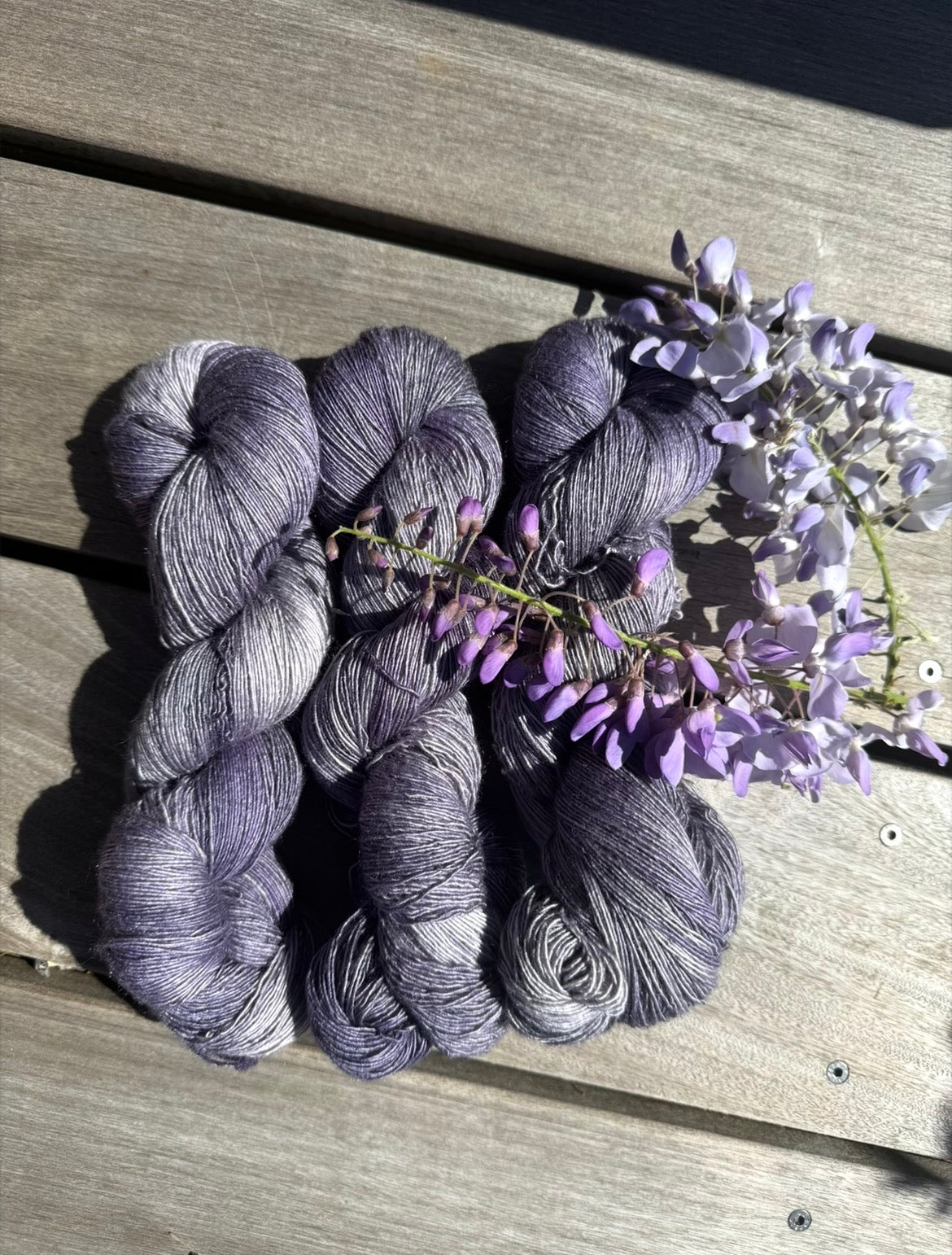 Merino Silk Single 600m / Canvas - Lavender Shadow
