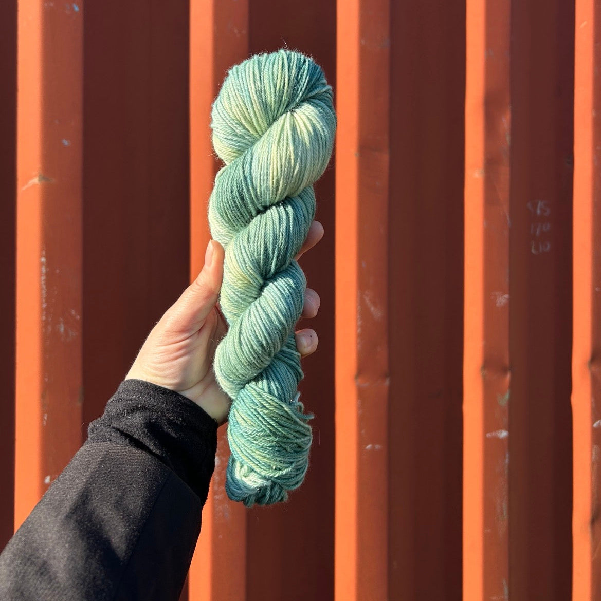 Bluefaced Leicester/ Deep Dip - Sage Green