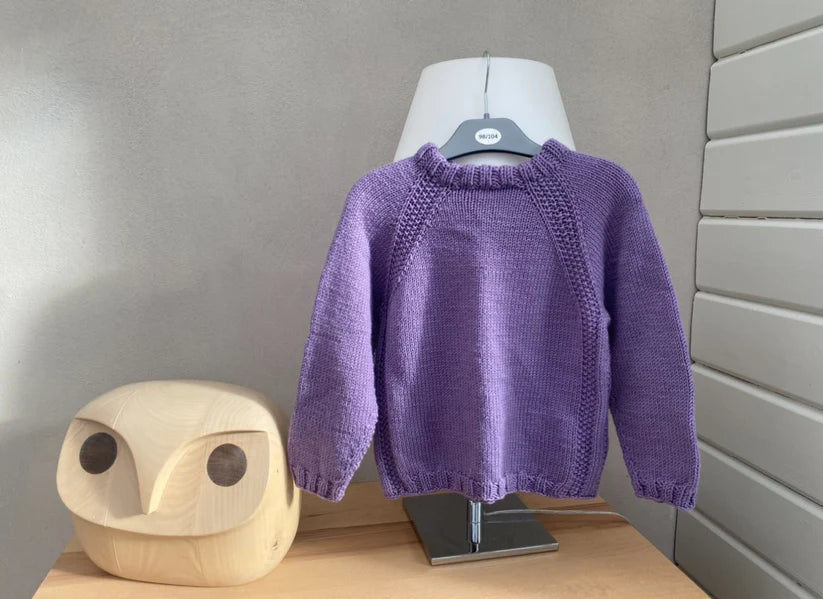 Strikkeopskrift - Fox Sweater Kids