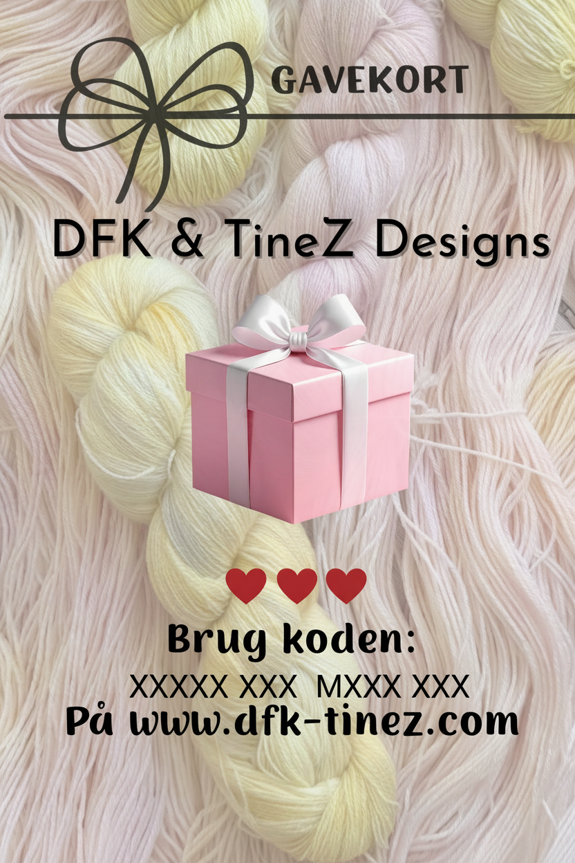 Gavekort til DFK-TineZ.com
