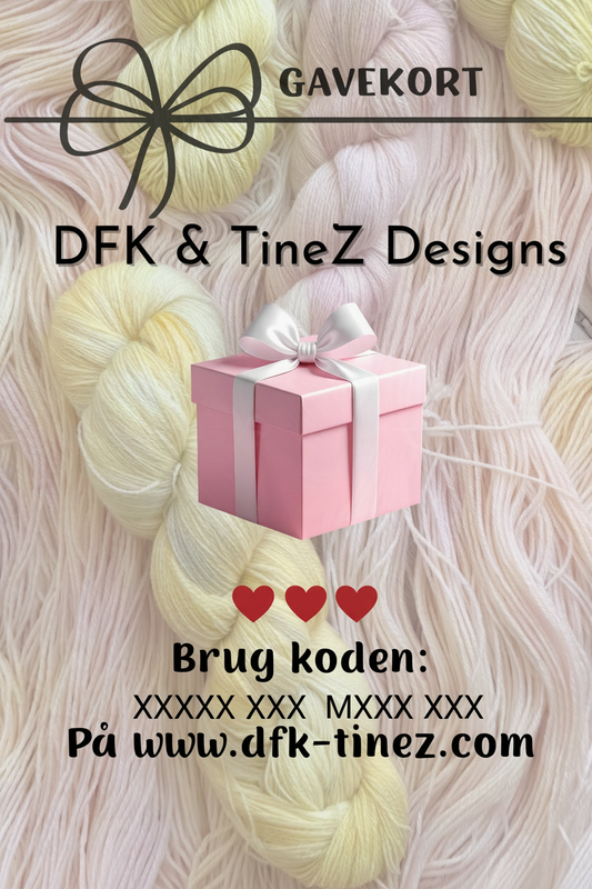 Gavekort til DFK-TineZ.com