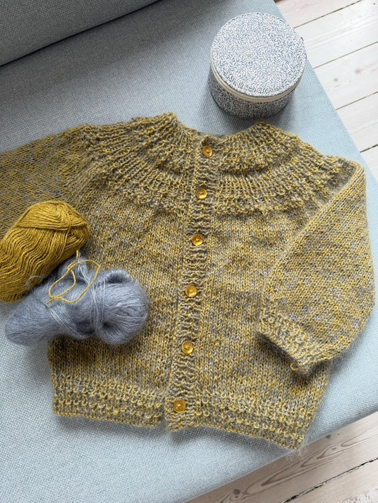 Børne Cardigan - Havtorn Cardigan - Str. 92 / 2 år