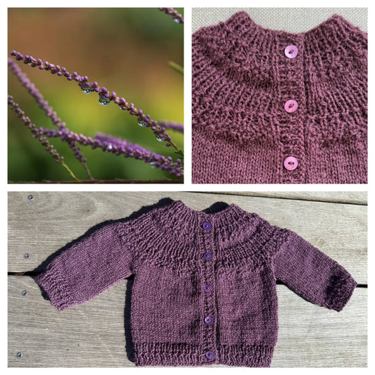Strikkeopskrift - Havtorn Cardigan Kids