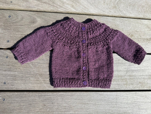 Strikkeopskrift - Havtorn Cardigan Kids