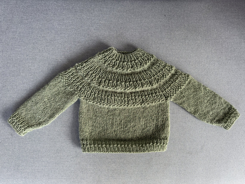 Strikkeopskrift - Havtorn Sweater Kids