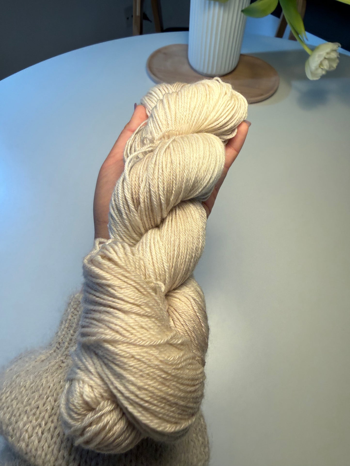 Merino Tencel 400m / Whisper - Ivory Glow
