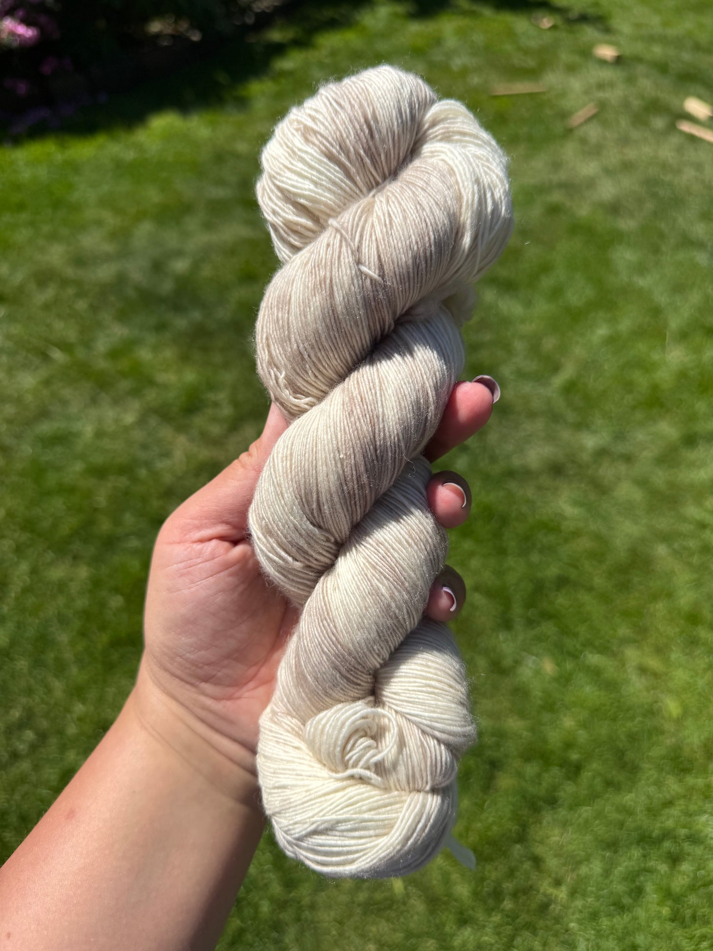Merino Single Fine 580m / Whisper - Ivory Glow