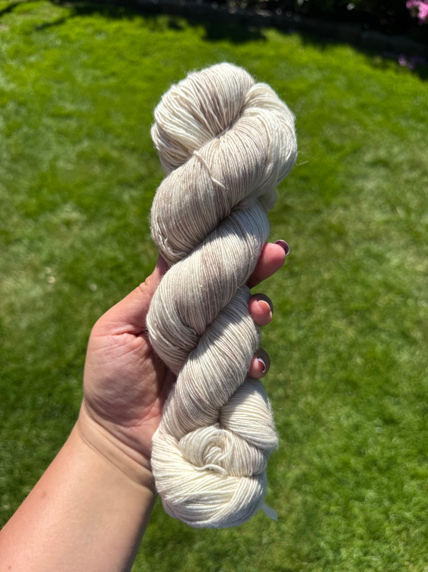 Merino Single Fine 580m / Whisper - Ivory Glow