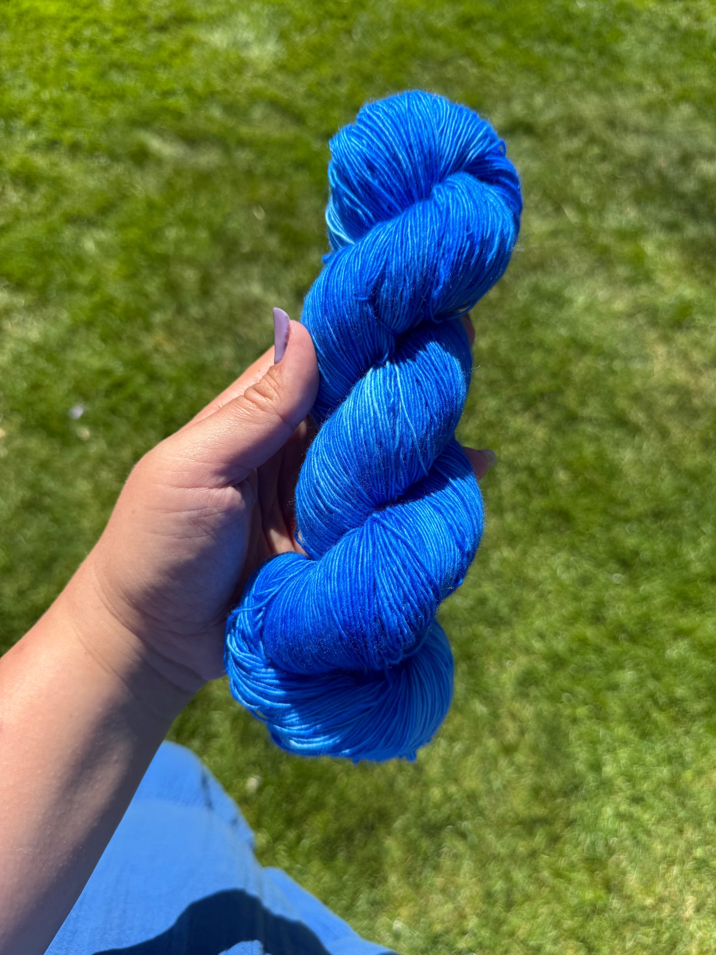 Merino Single Fine 580m / Deep Dip - Clear Sky