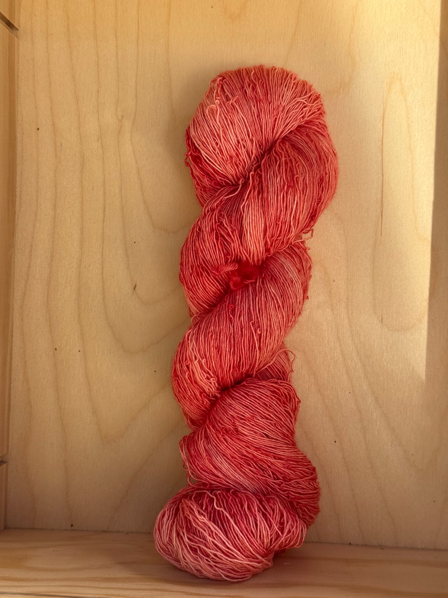 Single Ply Merino 800m/ Canvas - Flamingo Peach