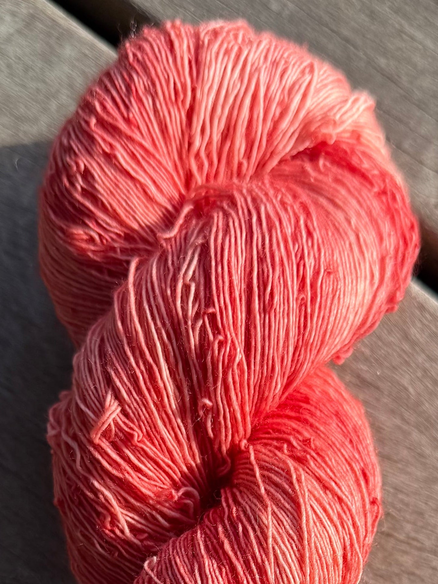 Single Ply Merino 800m/ Canvas - Flamingo Peach