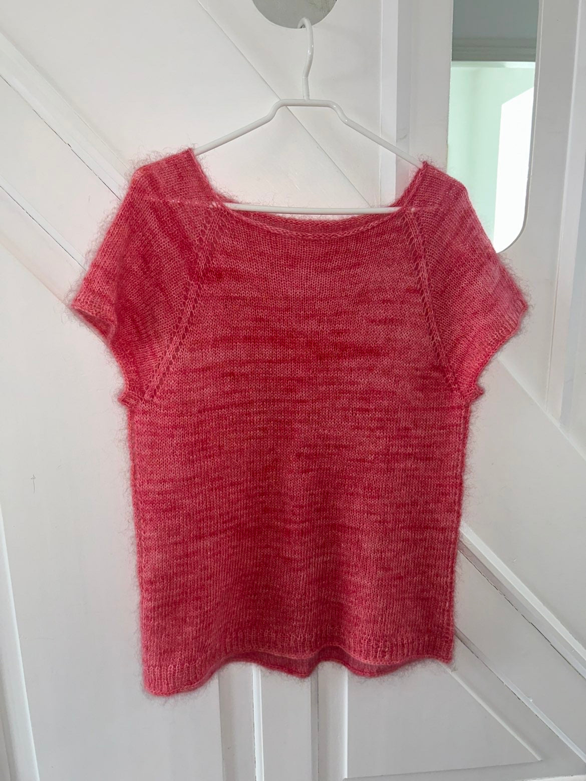 Strikkeopskrift - Karins Airy Raglan Tee - KART