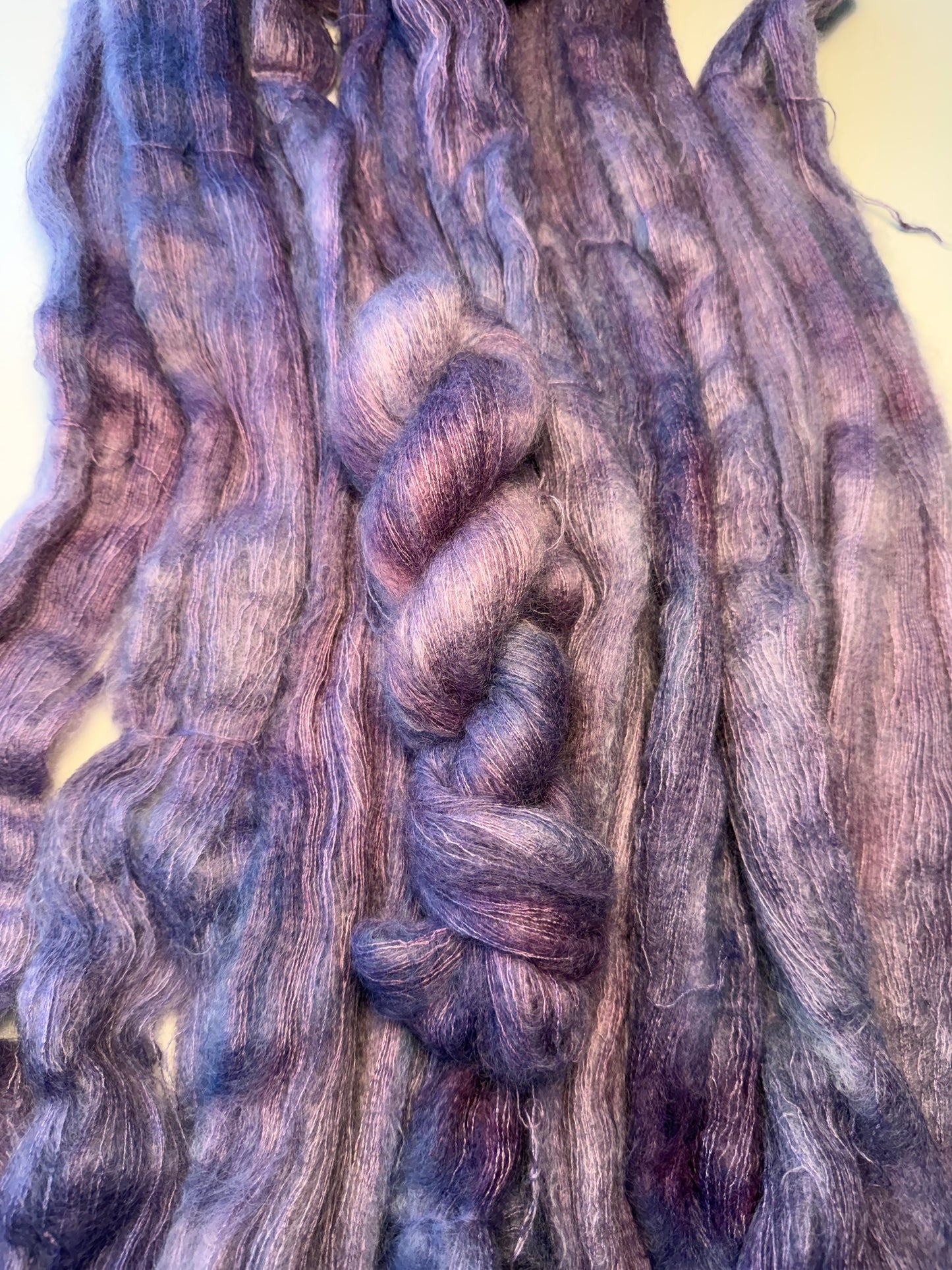 Silk Mohair Luxe 420m / Deep Dip - Lavender