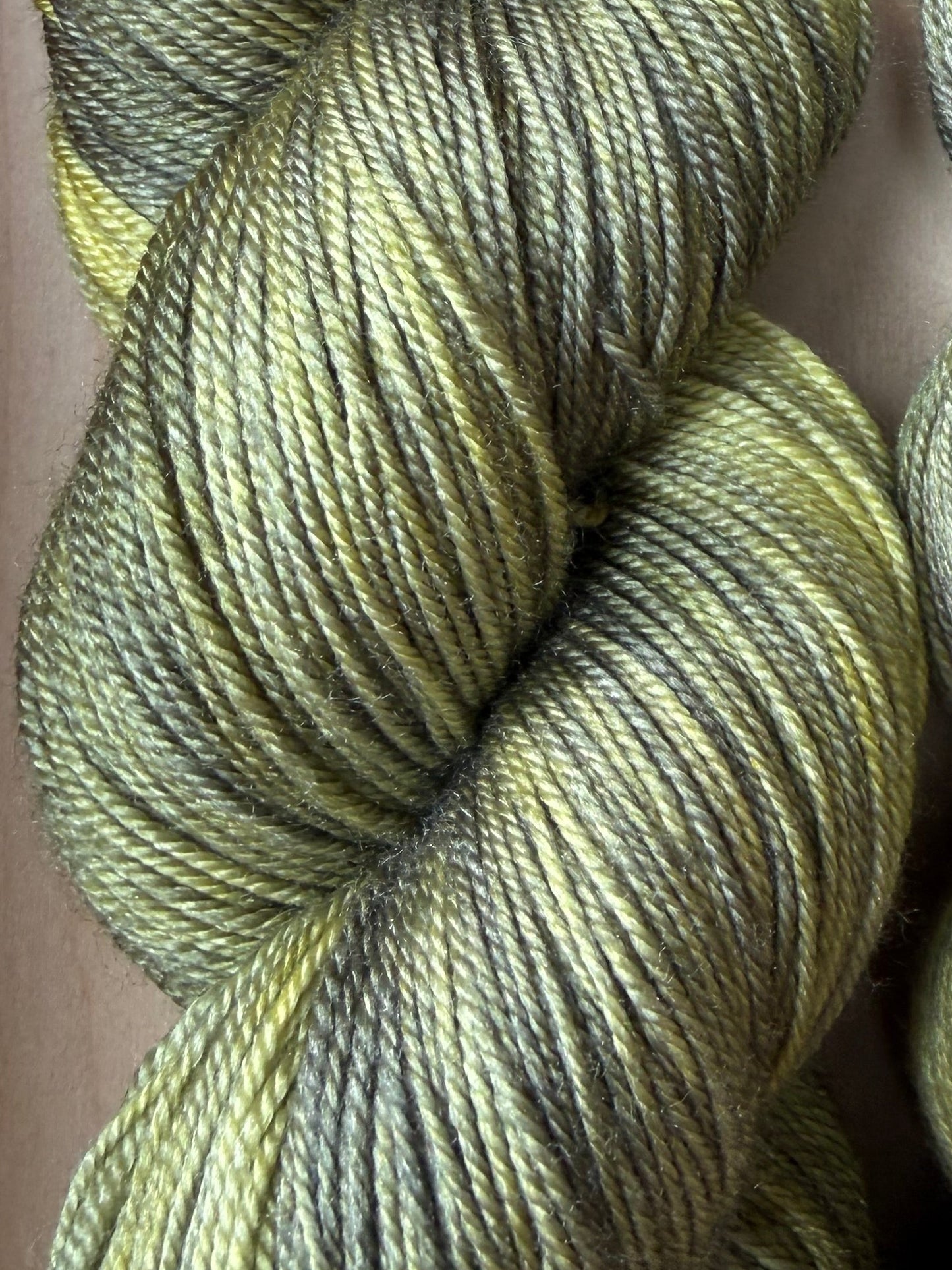 Merino Silk Fine 500m / Canvas - Golden Moss