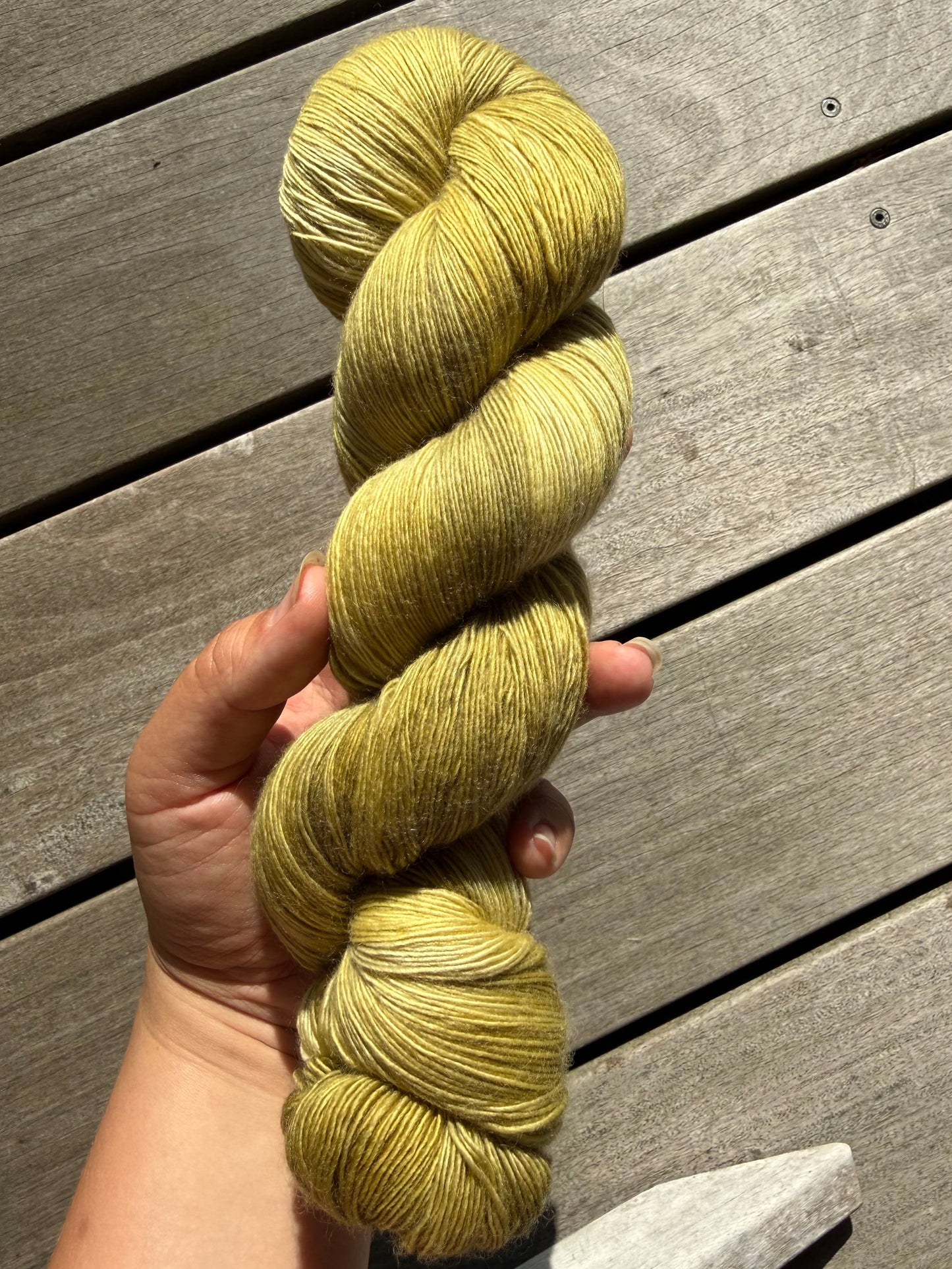 Merino Single Ultrafine Lace 800m / Golden Moss