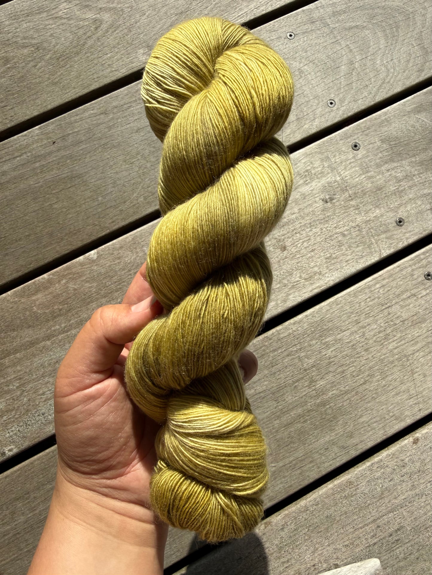 Merino Single Ultrafine Lace 800m / Golden Moss