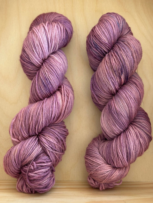 Merino Sock 400m / Canvas - Dusty Rosewood