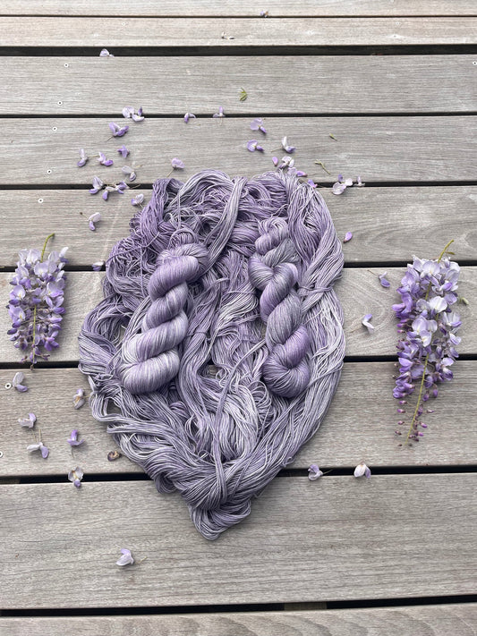 Merino Silk Fine 500m / Canvas - Lavender Shadow